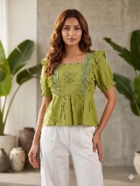 The Gilded Nectar Cascade Blouse The Gilded Nectar Cascade Blouse